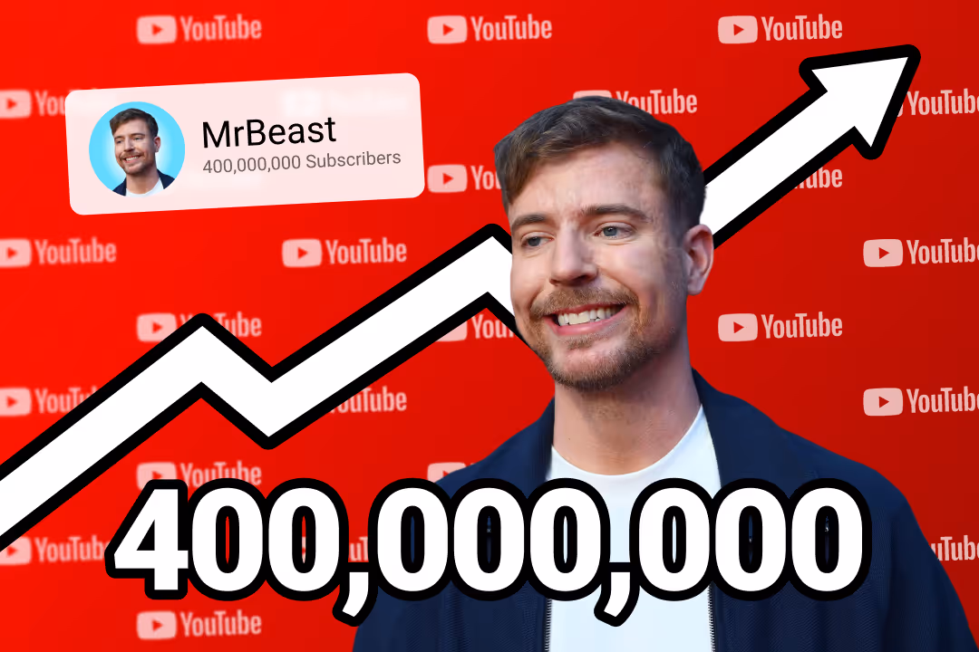 MrBeast 400 million subscribers news Passion.io creator economy true fans comparison